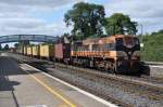 IERLAND sep 2009 KILDARE LOC 087 met container trein