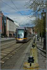 Eine Strassenbahn in Dublin
(25.04.2013)
