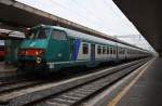 Hier R7361 von Roma Termini nach Albano Laziale, dieser Zug stand am 24.12.2014 in Roma Termini.
