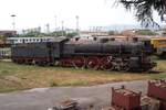 30 aug 2016, after a lot of years at Verona depot, the big steam locomotive 746.038 is preserved at Pistoia depot, were we hope soon a full operation restoration. This locomotive was involved in a derailment into the adriatic sea on 1956 due the falling down of the track during the winter. The locomotive was repaired and runs for a lot years again, until the retired of the service. 