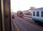 Rangierlok D245 im Bahnhof Lecce.