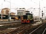 D245 2143 auf Bahnhof Milano Stazione Centrale am 15-1-2001. Bild und scan: Date Jan de Vries. 