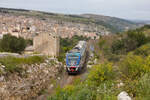 ALn 501 als RE 5470 Modica-Caltanisetta Xirbi am 01.04.2023 in Ragusa.