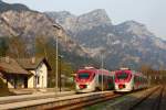 MD-TM04 & 10 in Strigno - Valsugana-Bahn - 17/04/2013