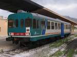 ALn 663 1193 auf Bahnhof Trapani (Sizilien) mit R 22777 Palermo Centrale-Trapani am 28-5-2008.