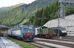 Italien: E405.003 / 405 003-1 & 412 001-6 in Brennero/Brenner 03.06.2017