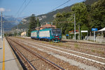 E 412 005-7 und E 412 010-7 sind am 22.09.16 als Lokzug in Richtung Verona unterwegs abgelichtet wurden sie in Peri.