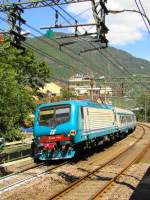 E464 035 bei Bolzano/Bozen. 25.07.2010