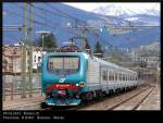 05.04.2010: E 464.040 als R 20451 der Trenitalia im Bahnhof Brixen (Sdtirol) auf dem Weg vom Brenner nach Meran