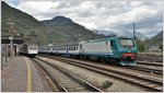 E464 032 und ETR485 in Bozen/Bolzano. (16.04.2016)