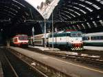 E646 838 auf Bahnhof Milano Stazione Centrale am 15-1-2001. Bild und scan: Date Jan de Vries. 

