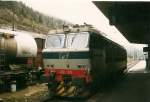 Im Mai 1998 fhrte meine Urlaubsreise bis nach Italien.Bei einem Zwischenstop am Brenner nutzte ich die Gelegenheit und besuchte den dortigen Bahnhof.Hier traf ich die italienische E 652 073 beim Lokwechsel.