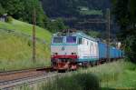 FS 652 167 mit dem  Lugo-Zug  am 03.08.2013 in Colle Isarco gen Brennero.