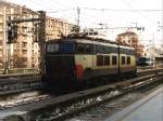 E656 010 auf Bahnhof Milano Stazione Centrale am 15-1-2001. Bild und scan: Date Jan de Vries. 

