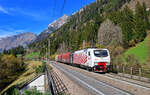 EU43 001 mit GAG 44121 am 31.10.2024 bei Gossensass.