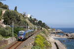 501 *** als R 3855 (Messina Centrale-Siracusa) bei Forza d'Agro 25.3.17