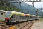 Am 05.07.2018 fuhr ETR 170 268 als Regionalzug (Merano/Meran - Brennero) auf Gleis 7 in den Endbahnhof ein.