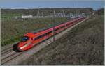 Mit fünf Zugspaaren verkehren die ETR 400 Frecciarossa 1000 / V300 Zefiro zwischen Paris und Lyon.
