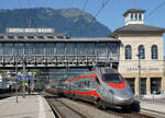 ETR 610 von Trenitalia als EC nach Milano Centrale in Arth-Goldau am 13. September 2021.
Foto: Walter Ruetsch