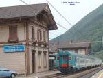 Bahnhof Franzensfeste, hier zweigt die Strecke in's Pustertal nach Innichen - Lienz/Ost-Tirol ab.