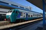 Italien FS Steuerwagen Bauart UIC-X in PISA  AIRPORT  28.06.2013