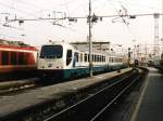 Steuerwagen Bauart UIC-Z1 auf Bahnhof Milano Stazione Centrale am 15-1-2001.