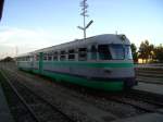 Triebwagen ADm 55 der FdS im Bahnhof Sassari (Juli 2008).