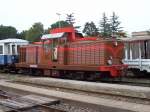 Diesellok LDe 601 der FdS am 18.10.2005 im Bahnhof Macomer FdS.