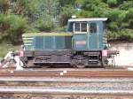 Diesellok D 214.1123 am 18.10.2005 im Bahnhof Ozieri-Chilivani