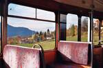 END Straßenbahn Esslingen-Nellingen-Denkendorf__Die aber auch nach Scharnhausen und Neuhausen fuhr.__Die neue Heimat in Südtirol bot den Neubauzügen auf ihrer Strecke noch viel grandiosere Aussichten als sie von der END gewohnt waren. Blick aus ex Tw 12 END.__31-10-2007