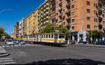 ATAC 425 / Roma Filarete, 10. September 2024<br>
Ferrovia Roma-Giardinetti<br>
Dieses und weitere Bilder in meinem Artikel über die Bahn auf <a href= https://www.ovpanorama.ch/index.php/2024/12/14/der-letzte-rest-der-schmalspurbahn-roma-frosinone/  rel= noreferrer nofollow >www.ovpanorama.ch/index.php/2024/12/14/der-letzte-rest-de...</a>