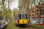 Tw. 1951 in der Viala Marche kurz hinter der Haltestelle Piazza Carbonari. (05.04.2019)