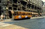 Milano / Mailand ATM SL 8 (Tw 1725) Via Orifici / Piazza Cordusio im August 1984.