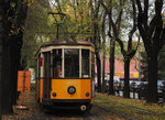 Tw. 1935 in der Via Mac Mahon bei der Einfahrt in die Haltestelle Via d. Artieri. ( 27.10.2016 )