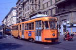 Rom Tw 7045 in der Via Principe Eugenio, 28.08.2001.
