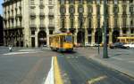 Torino / Turin ATM SL 15 (Tw 3228) Piazza Castello im August 1984.