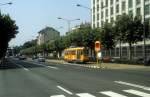 Torino / Turin ATM SL 16 (Tw 3148) Corso Cairoli im August 1984.