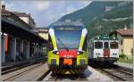 ATR 115-004 und ALe 668-148 in Breno. (19.06.2013)