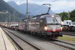 Mercitalia X4E-705 steht am 20 September 2021 in Kufstein abfahrtbereit.