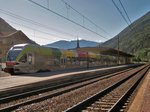 ETR 155 in Bahnhof Franzenfeste - Fortezza am 07.08.12.