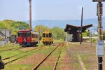 Die südliche der beiden Transversalen quer über Kyûshû ist jetzt durch Erdbeben zerstört; in der Station Miyaji, wo die Streckenteile von Osten her (von Ôita) und von