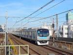 Tokyo Metro Tôzai-Linie (Ost-West-Linie): Die Tôzai-Linie wurde 1964-1969 eröffnet, 1067mm-Spur, fährt (nach Personalwechsel) über die Endpunkte hinaus auf die JR; zum