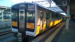 KiHa E120 in Aizu-Wakamatsu (Februar 2016)