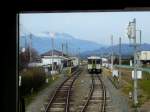 Die Koumi-Linie der JR ist Japans höchstgelegene Bahnstrecke und erreicht 1345 m.ü.M.