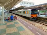 Tôbu-Konzern Serie 5xxxx: Im Einsatz als Kurszug auf dem Tôkyû-Konzern steht Zug 50052 (Endwagen 51052) in Nagatsuta (westlich der Agglomeration Tokyo).