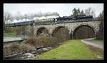 Die SZ Dampflok 33-037 fährt mit dem Weihnachtszug 16134 von Maribor nach Dravograd.