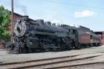 Canadian Pacific #2317 in  Steamtown  Scranton, PA (4.6.09)