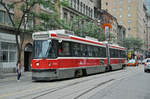 ALRV Tramzug der TTC 4243, auf der Linie 504 unterwegs in Toronto.