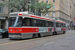 ALRV Tramzug der TTC 4236, auf der Linie 504 unterwegs in Toronto. Die Aufnahme stammt vom 22.07.2017.