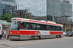 CLRV Tramzug der TTC 4167, auf der Linie 506 unterwegs in Toronto. Die Aufnahme stammt vom 23.07.2017.
